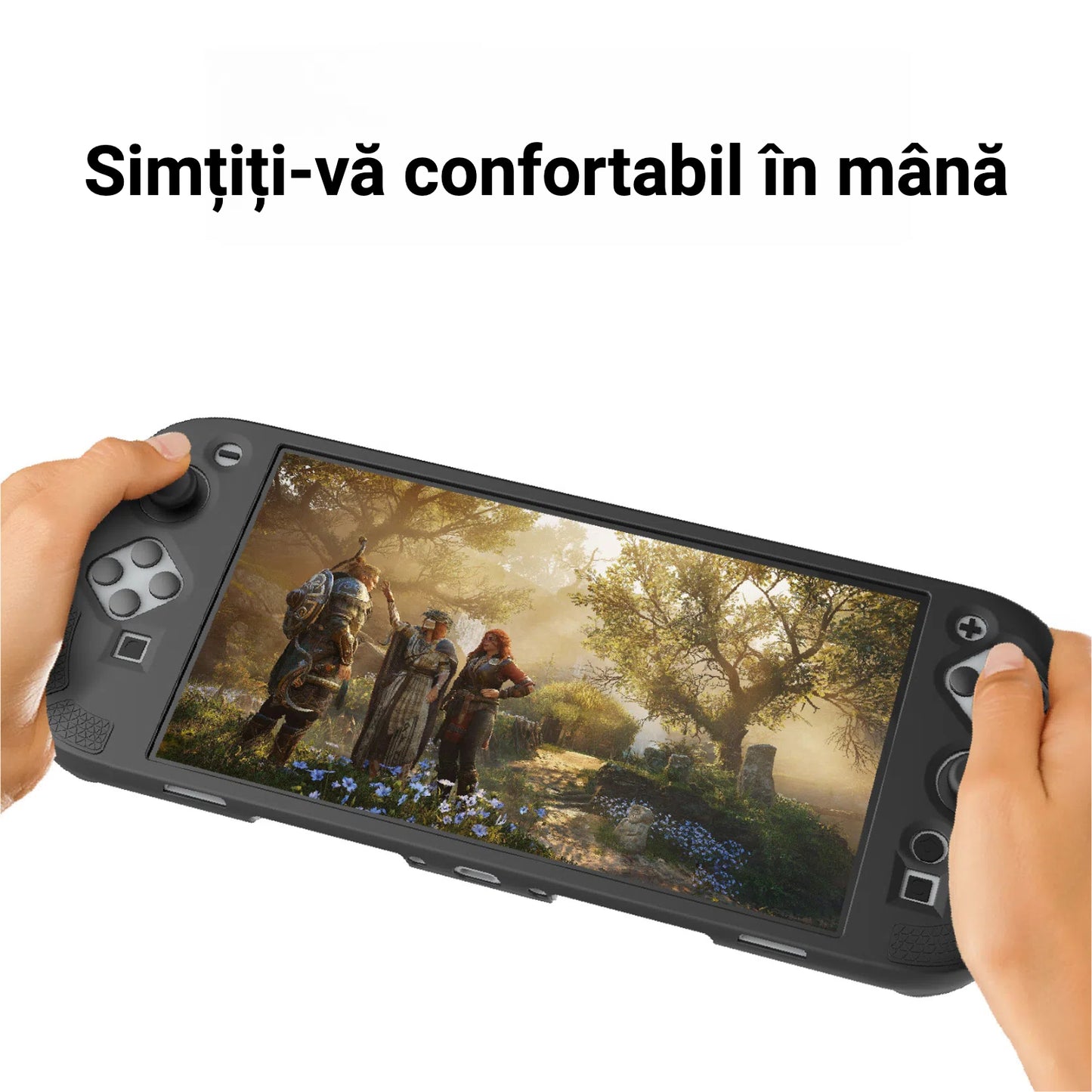 Protective cover Nintendo Switch 2 (2025), anti-scratch, with Holder, Ergonomic design, silicone Material, Black